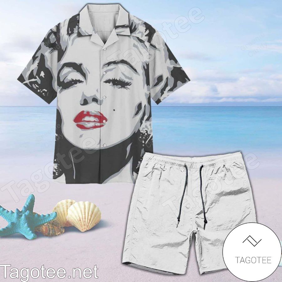 Marilyn Monroe Unisex Hawaiian Shirt And Short