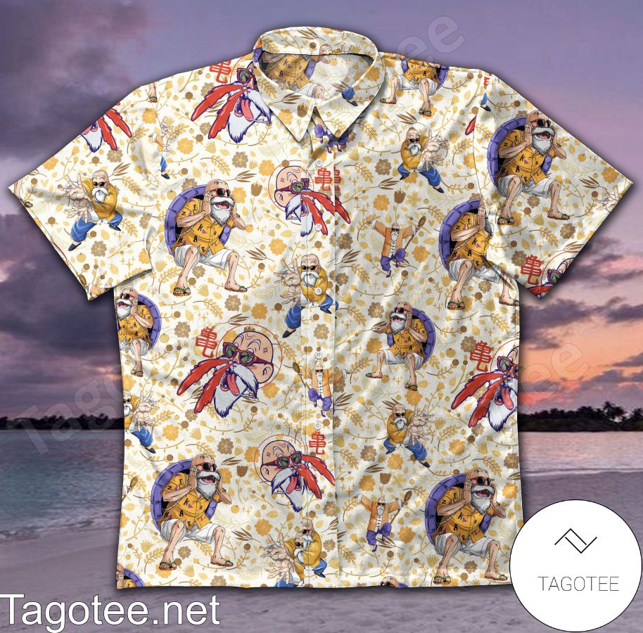 Master Roshi Little Flower Hawaiian Shirt