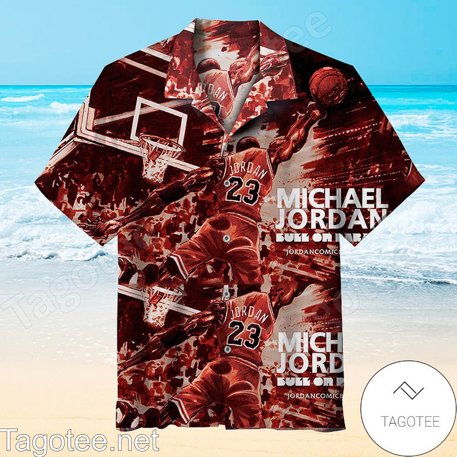 Michael Jordan Bull On Parade Hawaiian Shirt