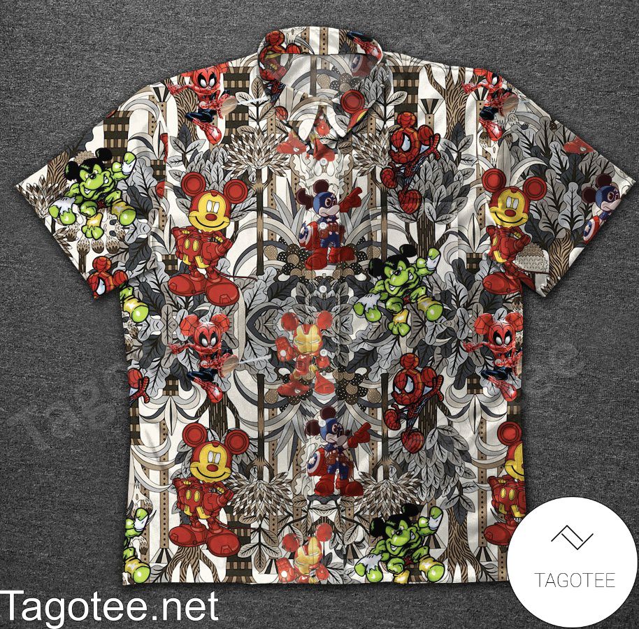Mickey Avengers Hawaiian Shirt