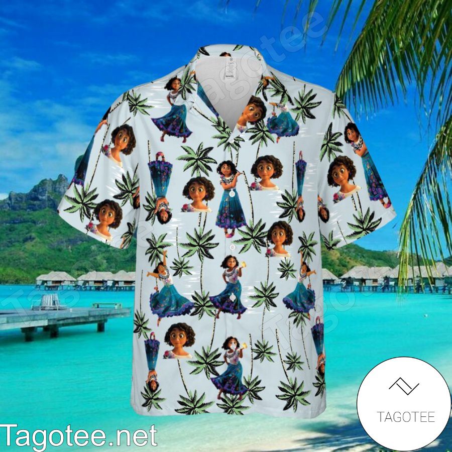 Mirabel Madrigal Encanto Palm Tree Hawaiian Shirt And Short