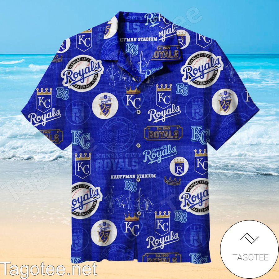 Mlb Kansas City Royals Est 1969 Blue Hawaiian Shirt