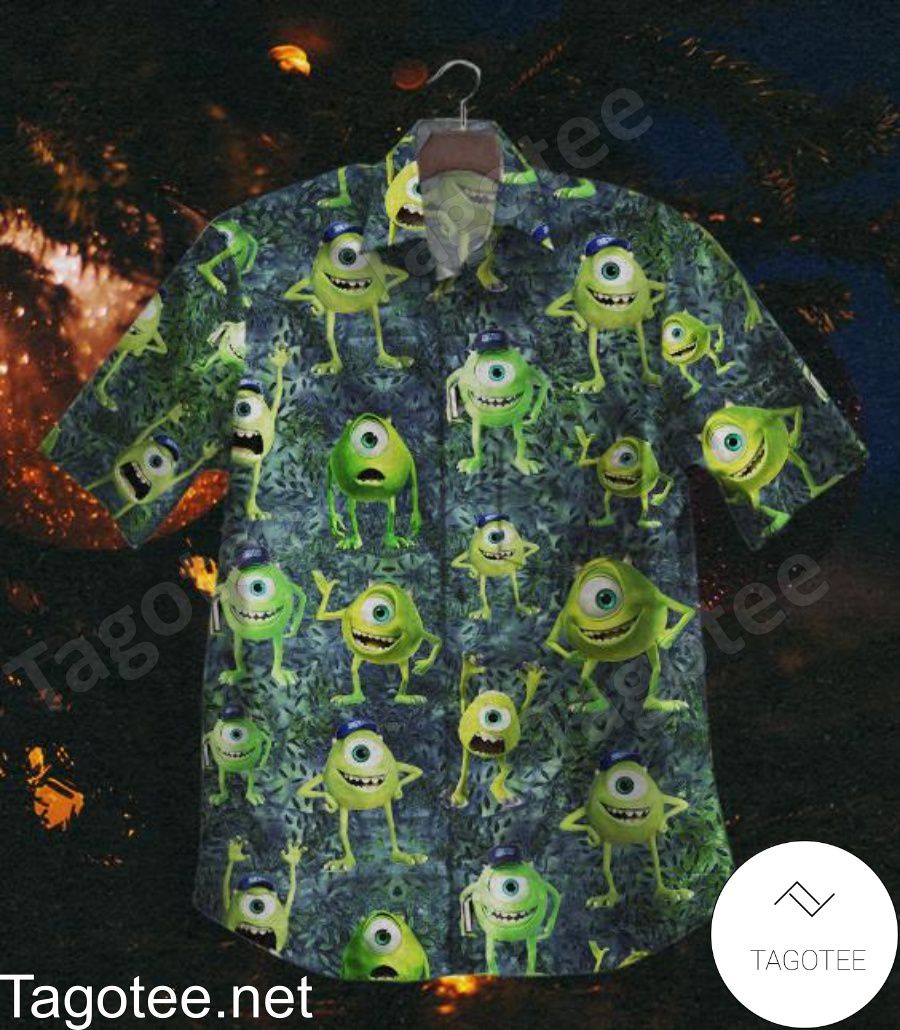 Monsters Mike Wazowski Hawaiian Shirt