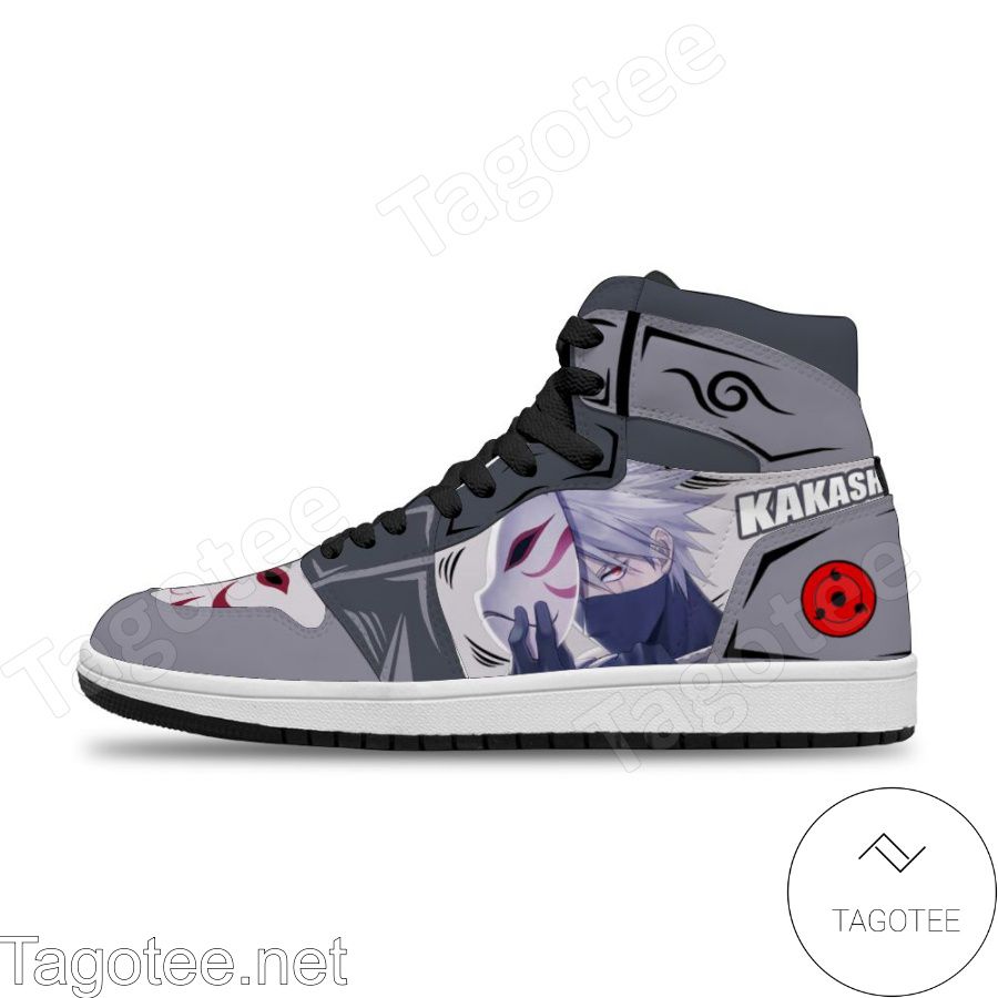 Naruto Kakashi Anbu High Air Jordan High Top Shoes Sneakers