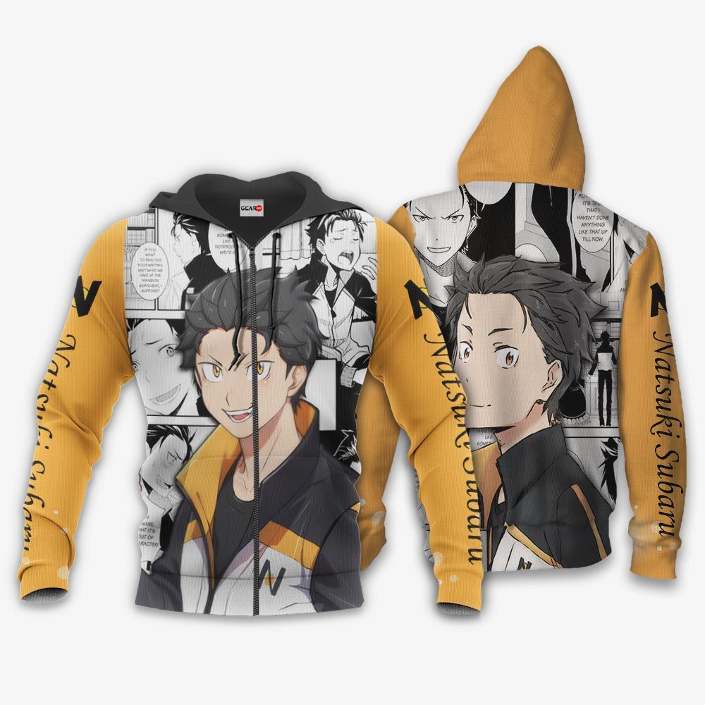 Natsuki Subaru Re:Zero kara Hajimeru Isekai Seikatsu Anime Jacket, Hoodie, Sweater, T-shirt