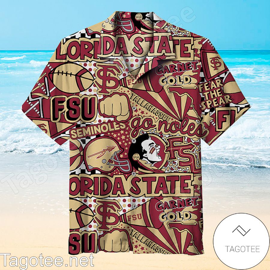 Ncaa Florida State Seminoles Go Noles Hawaiian Shirt