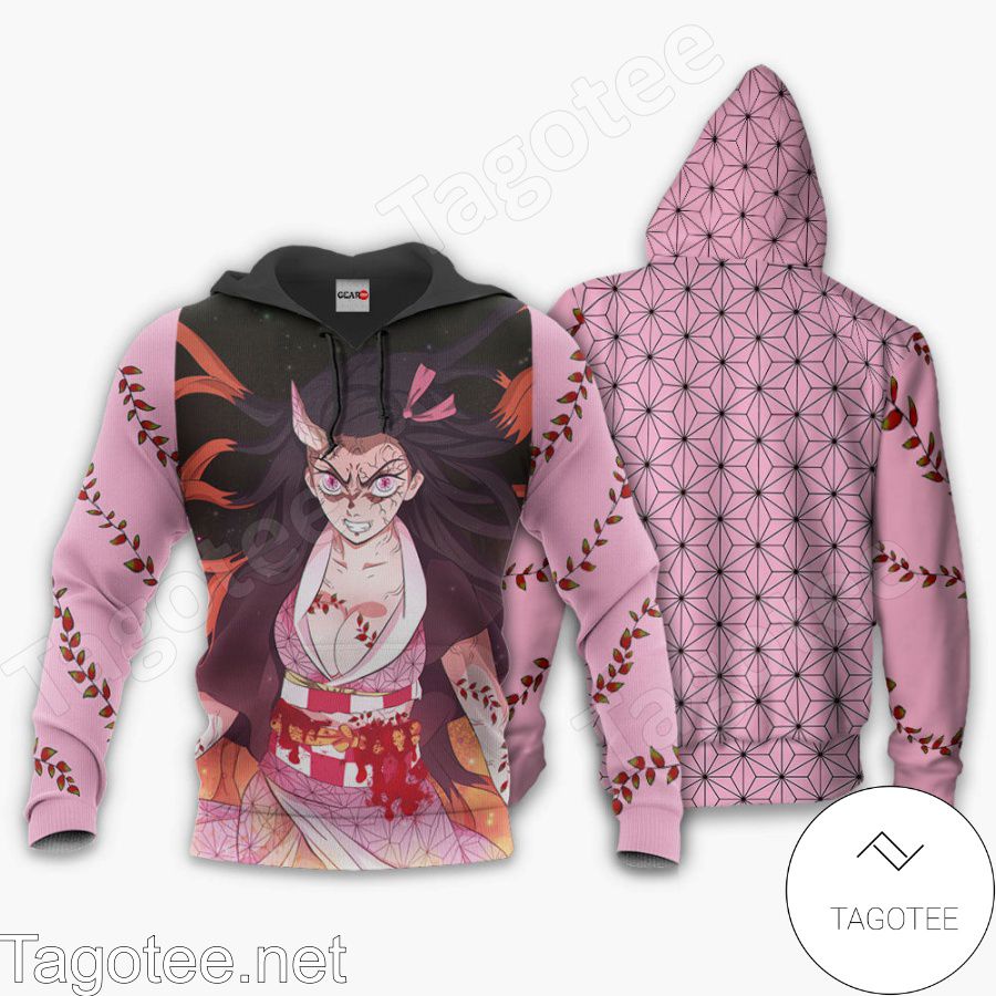 Nezuko Demon Form Demon Slayer Anime Jacket, Hoodie, Sweater, T-shirt b