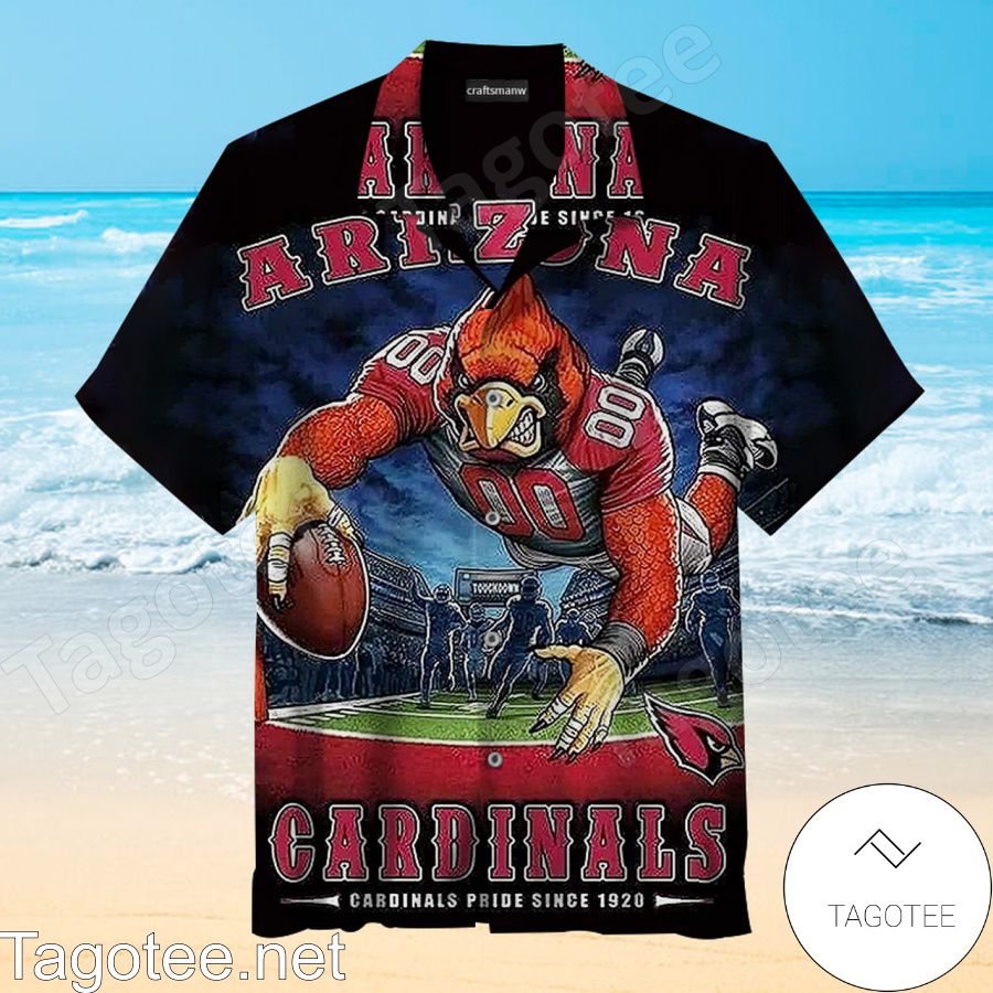 Nfl Arizona Cardinals End Zone 17 Hawaiian Shirt