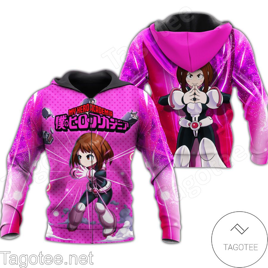 The cheapest Ochako Uraraka My Hero Academia Anime Jacket, Hoodie, Sweater, T-shirt