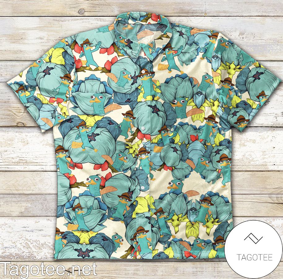 Perry The Platypus Vintage Hawaiian Shirt