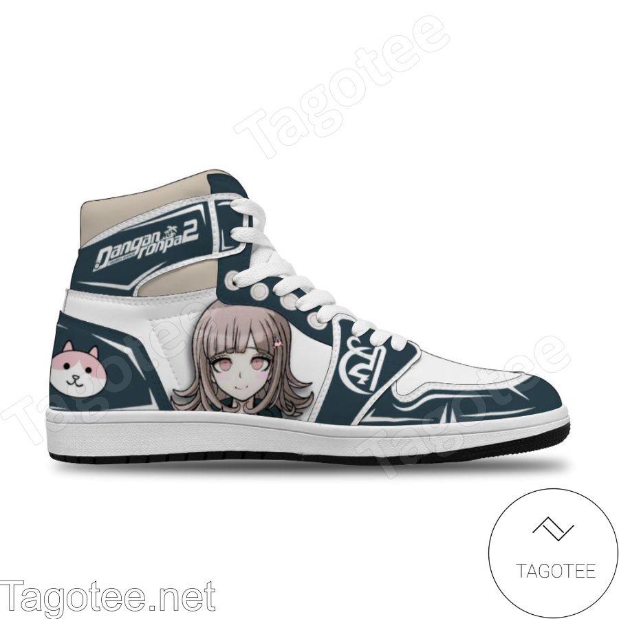 Personalized Danganronpa Chiaki Nanami Custom Anime Air Jordan High Top Shoes Sneakers b