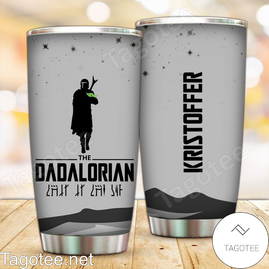 Personalized Galactic Father The Daddlorian Tumbler