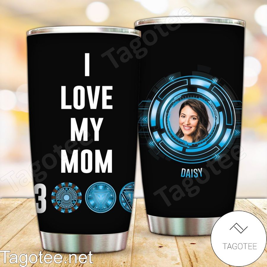 Personalized I Love My Mom 3000 Tumbler a
