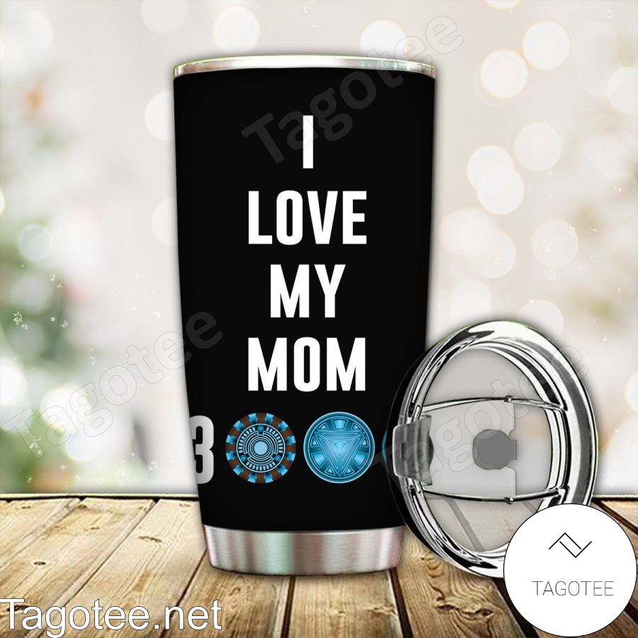 Personalized I Love My Mom 3000 Tumbler c