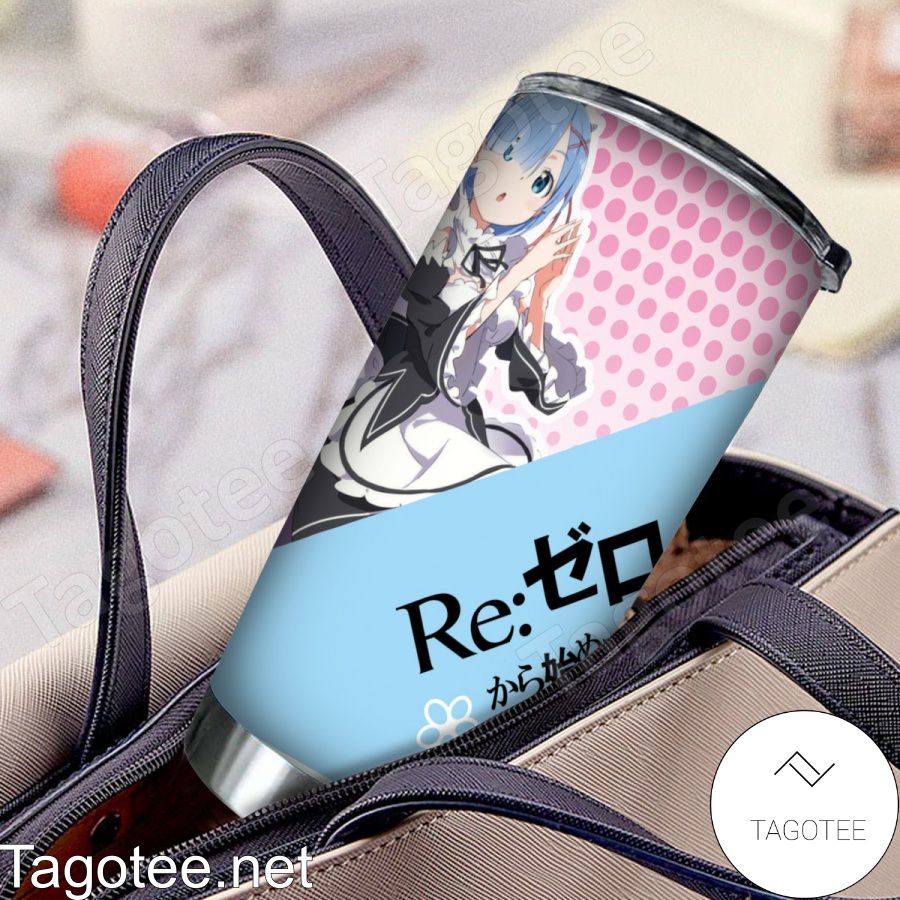 Personalized Re Life In A Different World From Zero Tumbler c