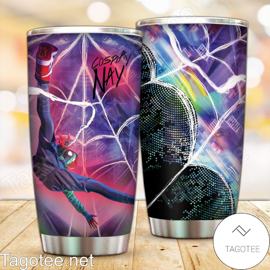 Personalized Spider-Verse Miles Gonzalo Morales Tumbler