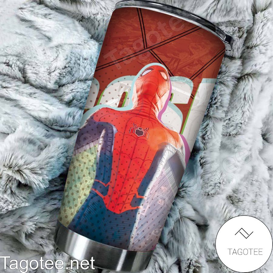 Personalized Spider-man Friendly Neighborhood Hero - Signed Tumbler a