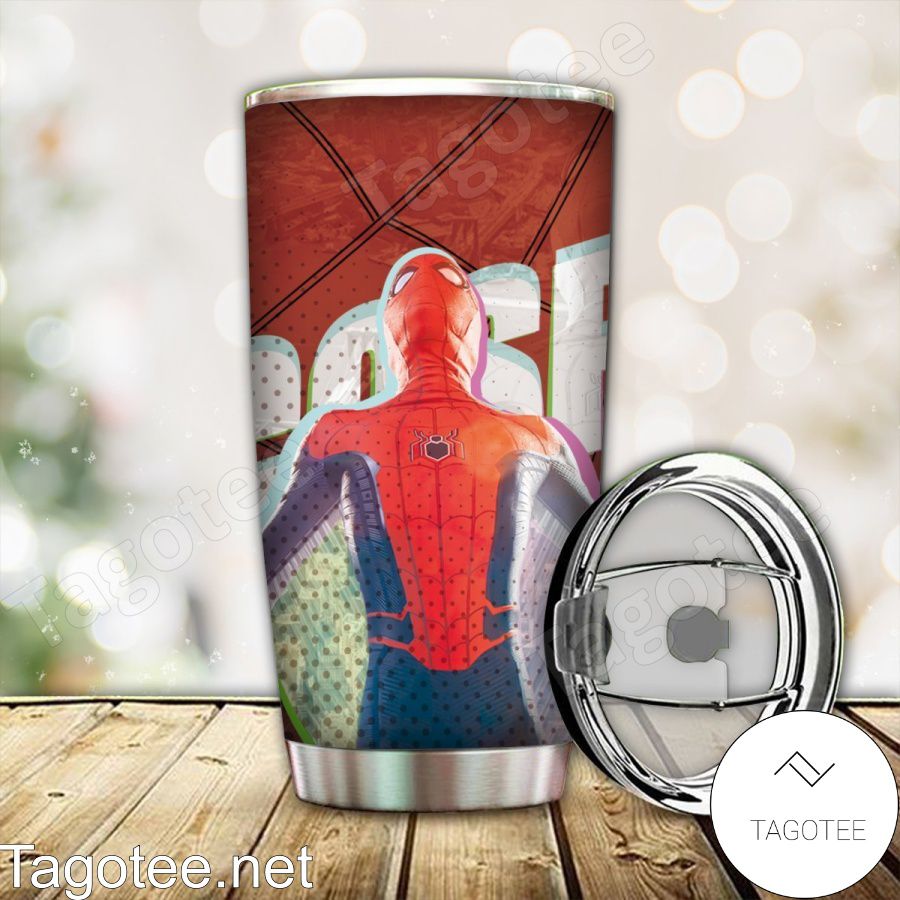 Personalized Spider-man Friendly Neighborhood Hero - Signed Tumbler b