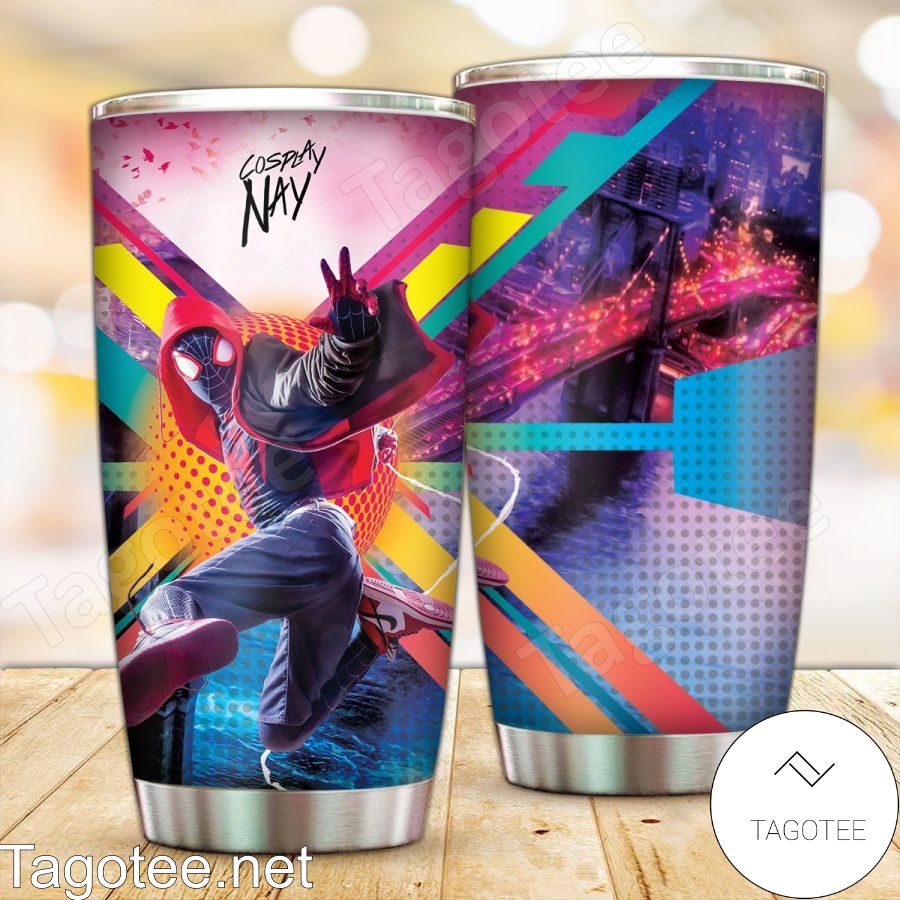 Personalized Spidey Miles - Signed Tumbler