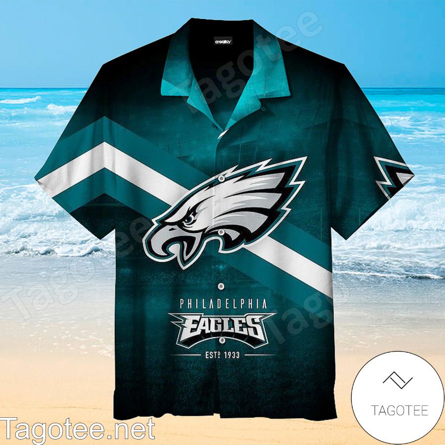 Philadelphia Eagles Nfl Est 1933 Hawaiian Shirt
