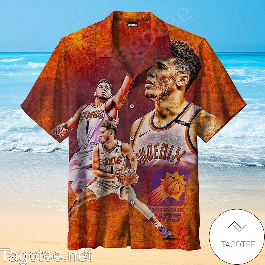 Phoenix Suns Devin Booker 1 Hawaiian Shirt