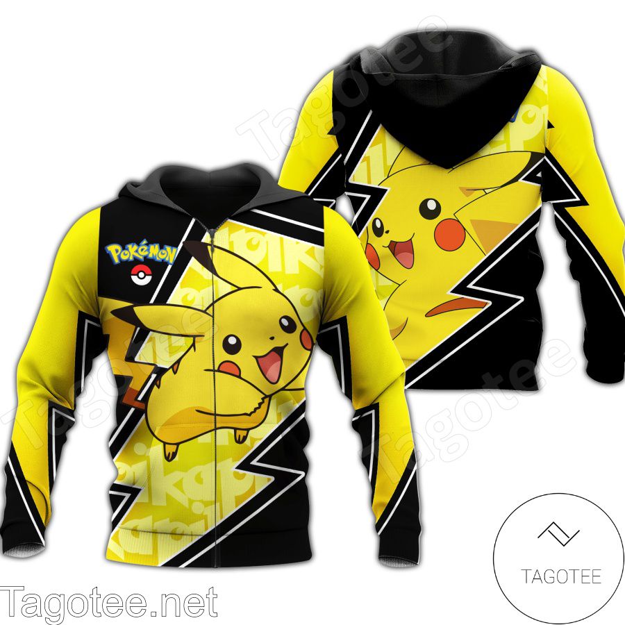 Review Pikachu Pokemon Anime Jacket, Hoodie, Sweater, T-shirt