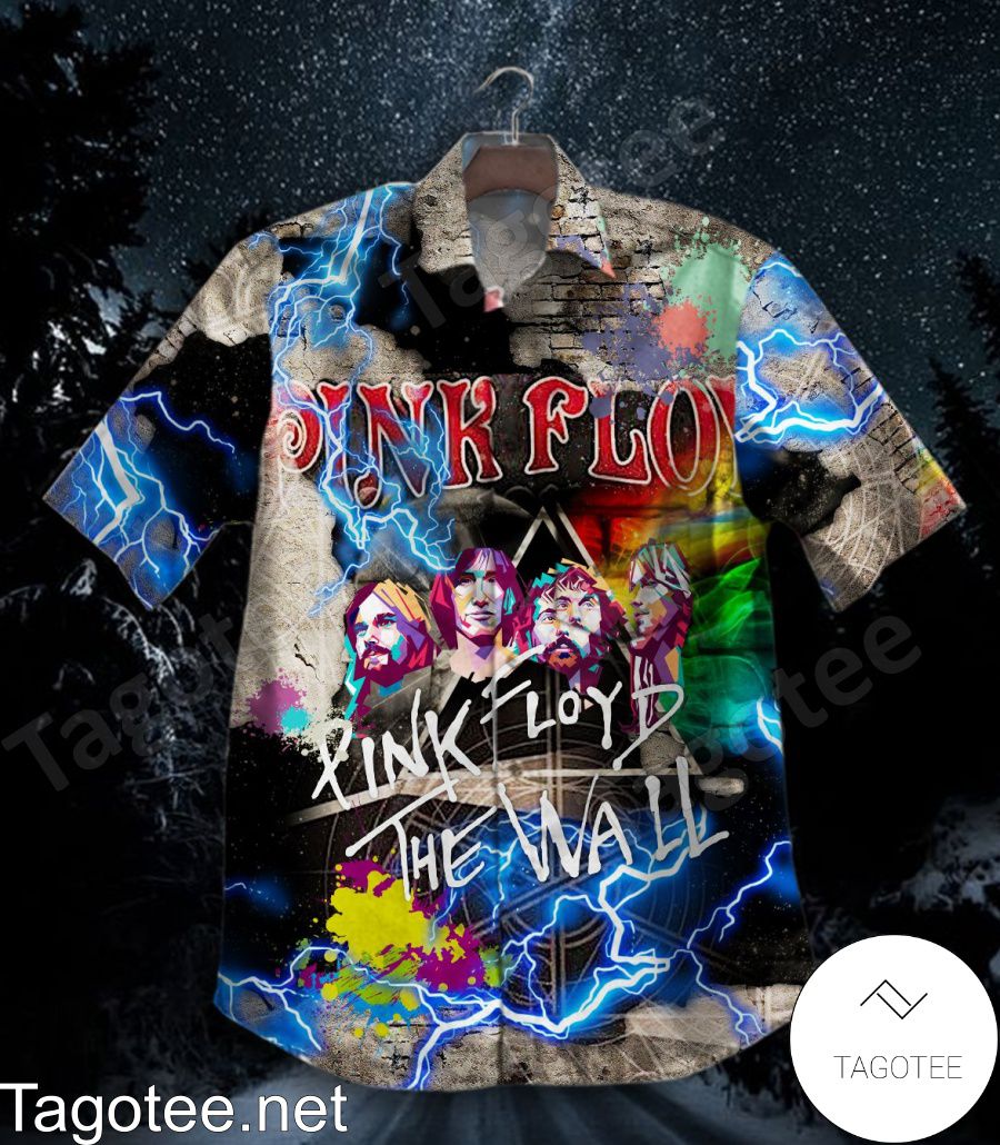 Pink Floyd The Wall Lightning Hawaiian Shirt