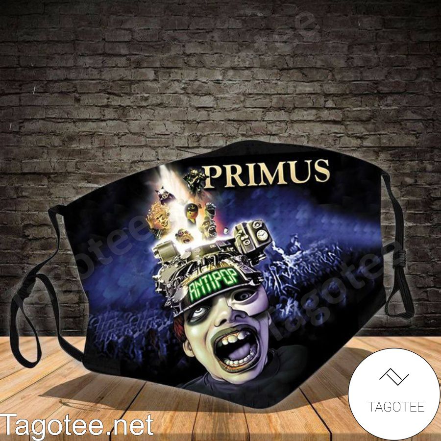 Primus Antipop Album Cover Face Mask