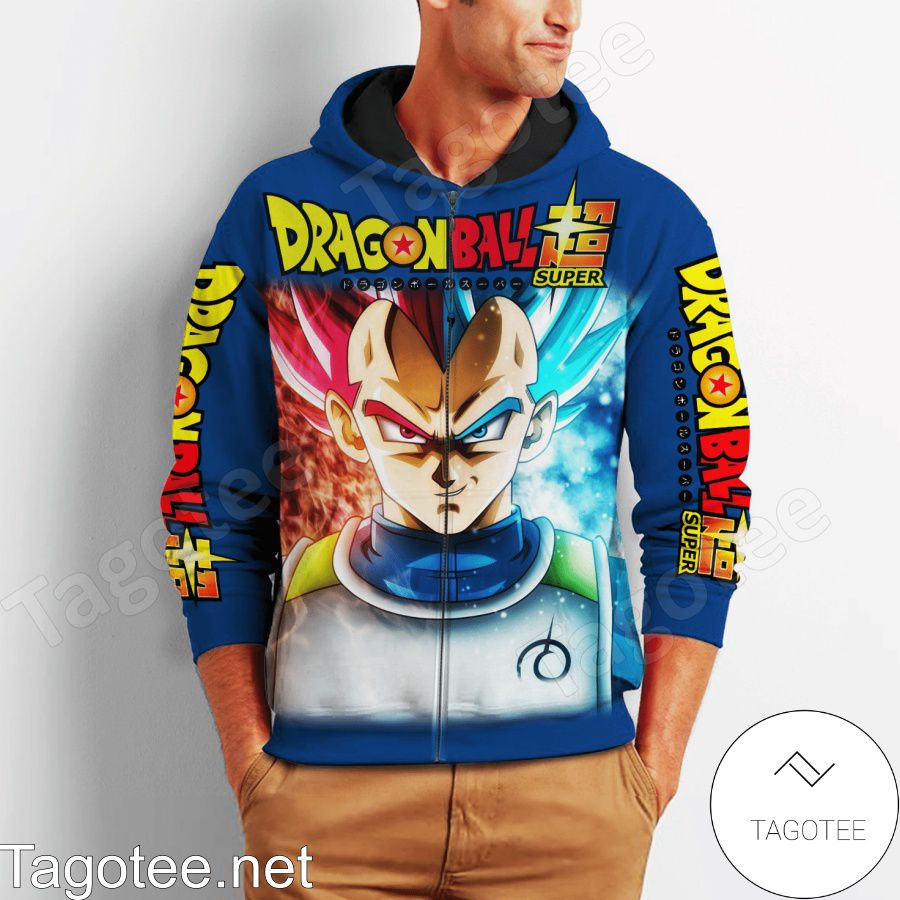 Top Selling Prince Vegeta Cosplay Dragon Ball Anime Jacket, Hoodie, Sweater, T-shirt