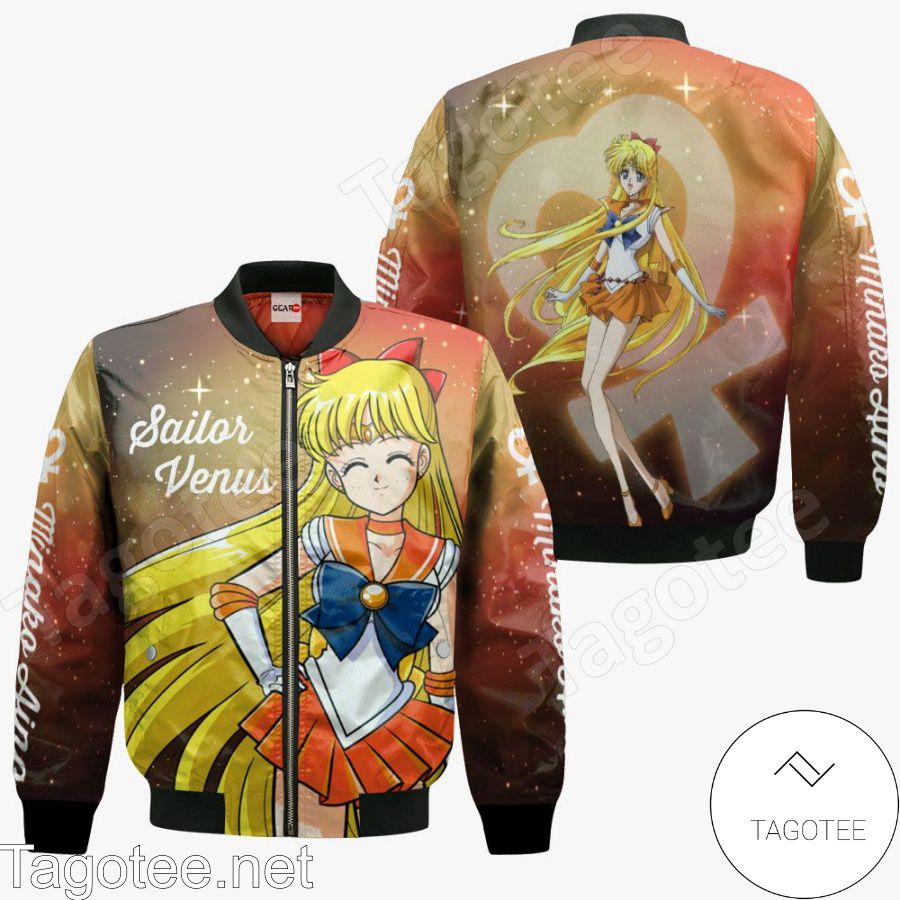 Sailor Venus Minako Aino Sailor Moon Anime Jacket, Hoodie, Sweater, T-shirt c