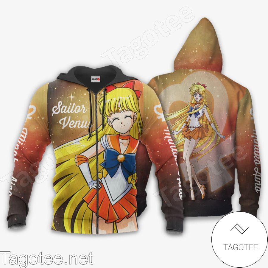 Sailor Venus Minako Aino Sailor Moon Anime Jacket, Hoodie, Sweater, T-shirt