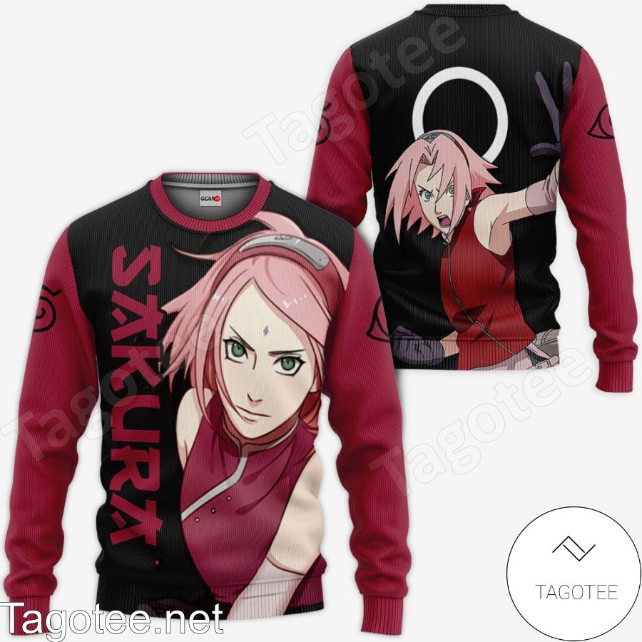 Sakura Haruno Naruto Anime Jacket, Hoodie, Sweater, T-shirt a