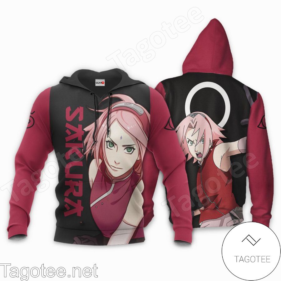 Sakura Haruno Naruto Anime Jacket, Hoodie, Sweater, T-shirt b