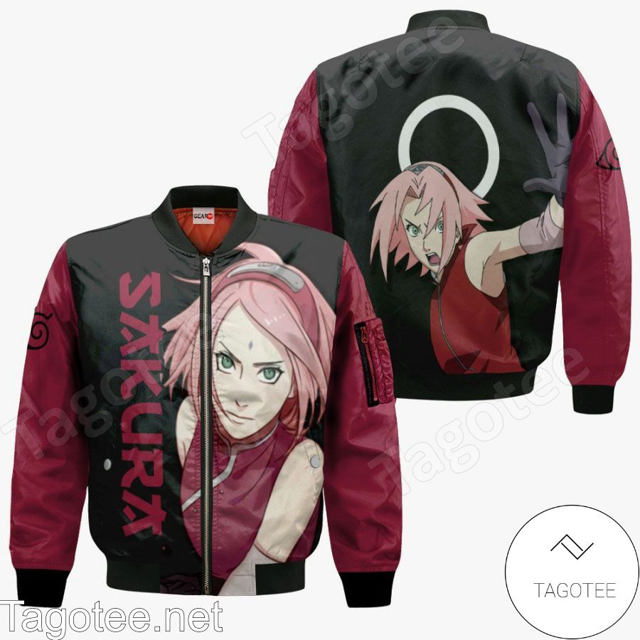 Sakura Haruno Naruto Anime Jacket, Hoodie, Sweater, T-shirt c