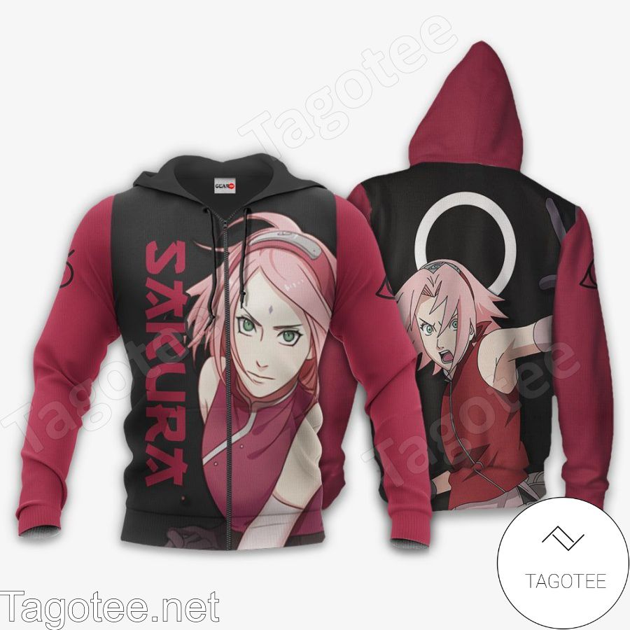 Sakura Haruno Naruto Anime Jacket, Hoodie, Sweater, T-shirt