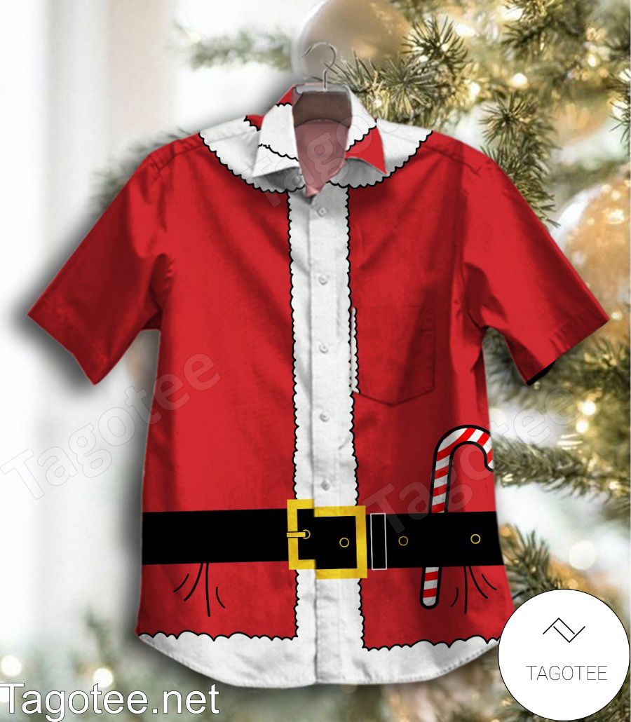 Santa Claus Suit Christmas Hawaiian Shirt