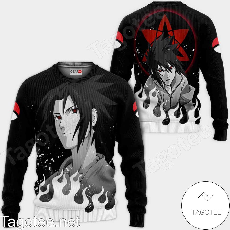 Sasuke Uchiha Anime Naruto Shippuden Style Jacket, Hoodie, Sweater, T-shirt a