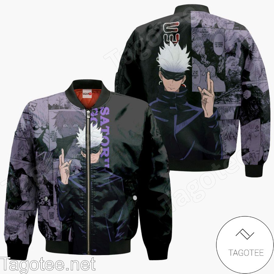 Satoru Gojo Jujutsu Kaisen Anime Manga Jacket, Hoodie, Sweater, T-shirt c