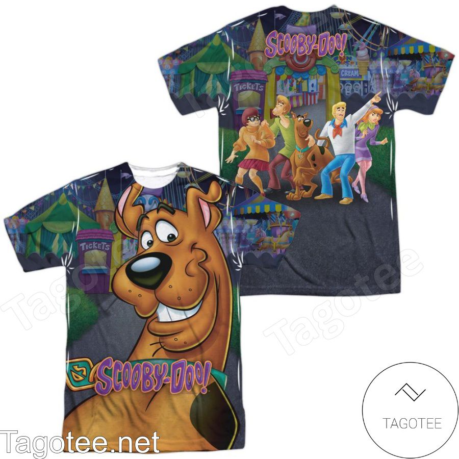Scooby Doo Big Dog All Over Print Shirts