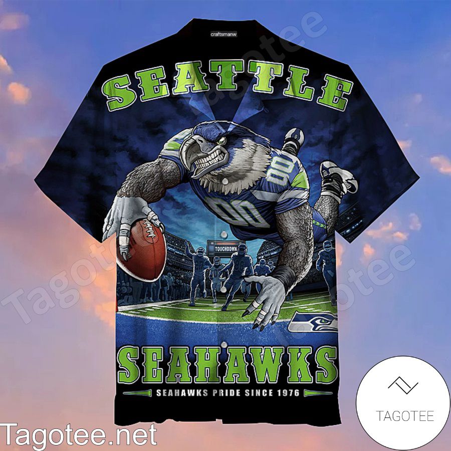 Seattle Seahawks Pride Since 1976 Hawaiian Shirt