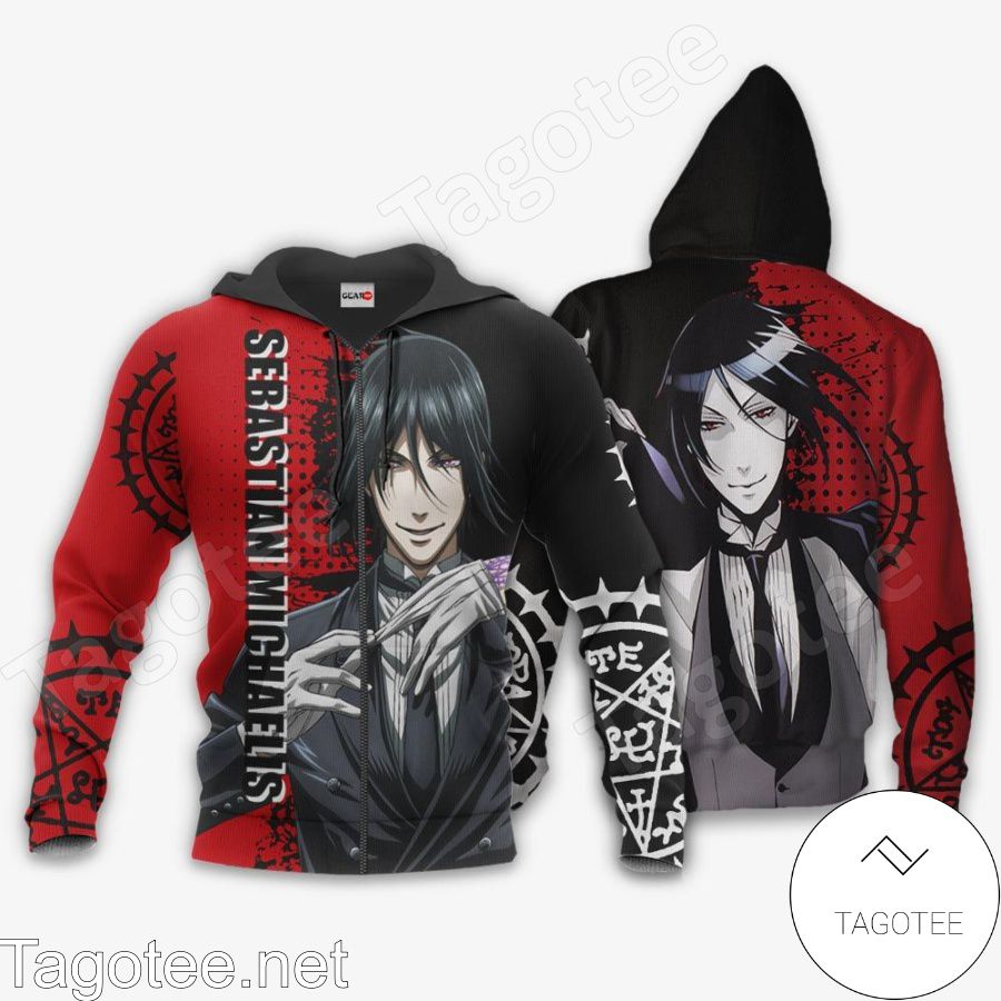 Sebastian Michaelis Black Butler Anime Jacket, Hoodie, Sweater, T-shirt