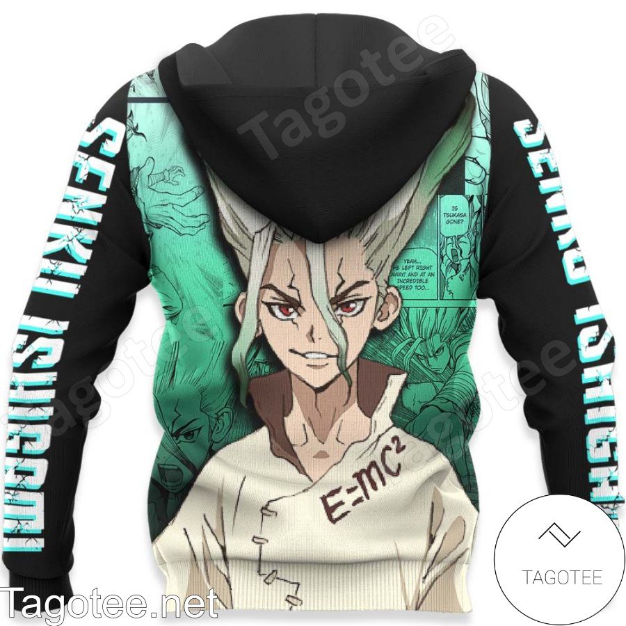 Senku Ishigami Dr Stone Anime Jacket, Hoodie, Sweater, T-shirt x