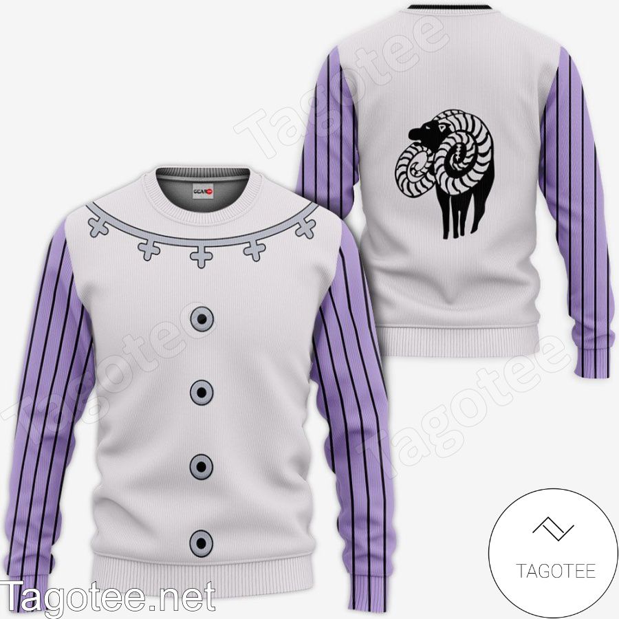 Seven Deadly Sins Gowther Uniform Costume Anime Jacket, Hoodie, Sweater, T-shirt a