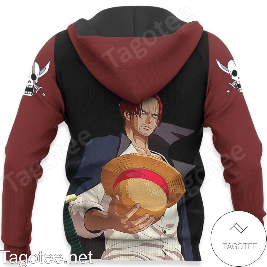 Shanks Red-Haired One Piece Anime Jacket, Hoodie, Sweater, T-shirt x
