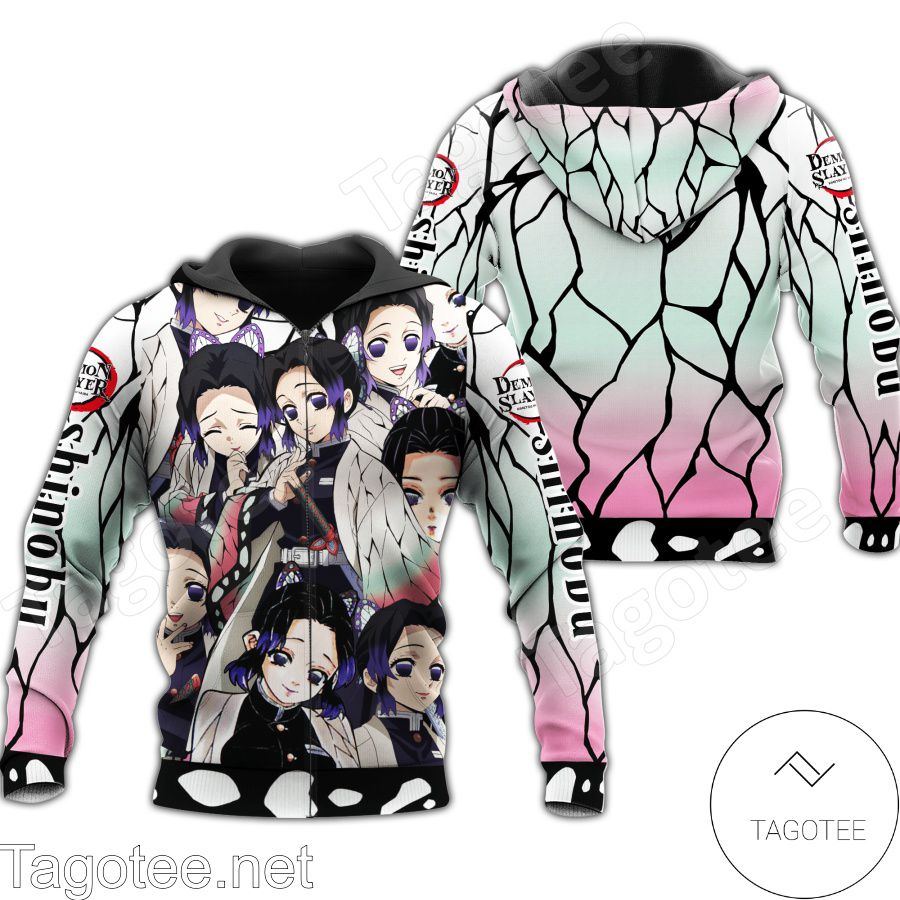 Official Shinobu Demon Slayers Costume Anime Jacket, Hoodie, Sweater, T-shirt
