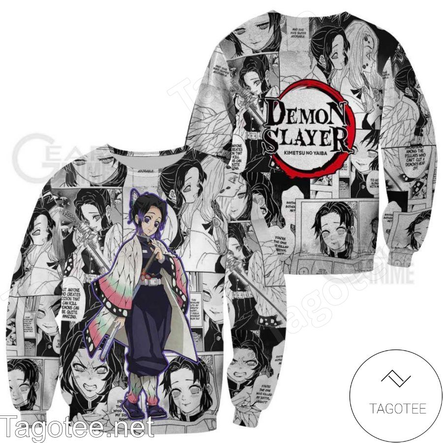 Shinobu Kocho Demon Slayer Anime Mix Manga Jacket, Hoodie, Sweater, T-shirt a