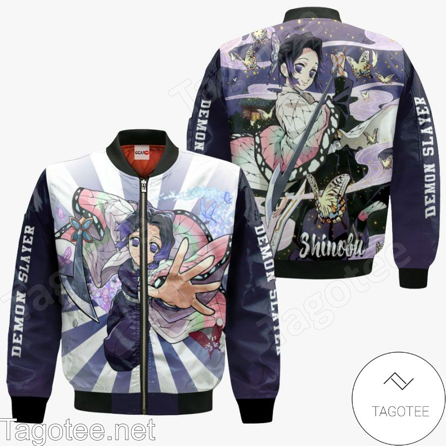 Shinobu Kochou Demon Slayer Anime Jacket, Hoodie, Sweater, T-shirt c