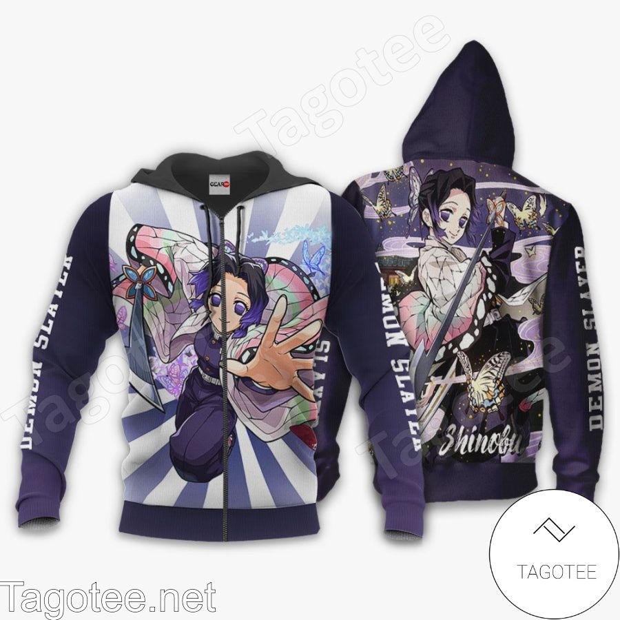Shinobu Kochou Demon Slayer Anime Jacket, Hoodie, Sweater, T-shirt