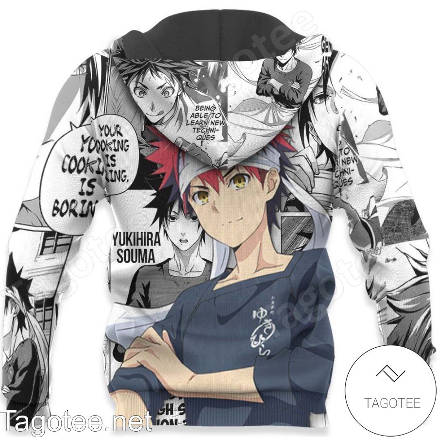 Shokugeki no Soma Yukihira Souma Food Wars Anime Jacket, Hoodie, Sweater, T-shirt x