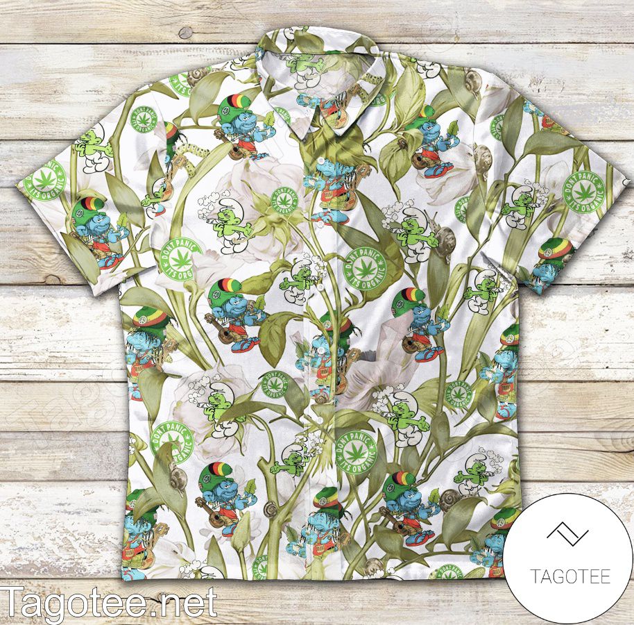 Smurfs Plant Hawaiian Shirt